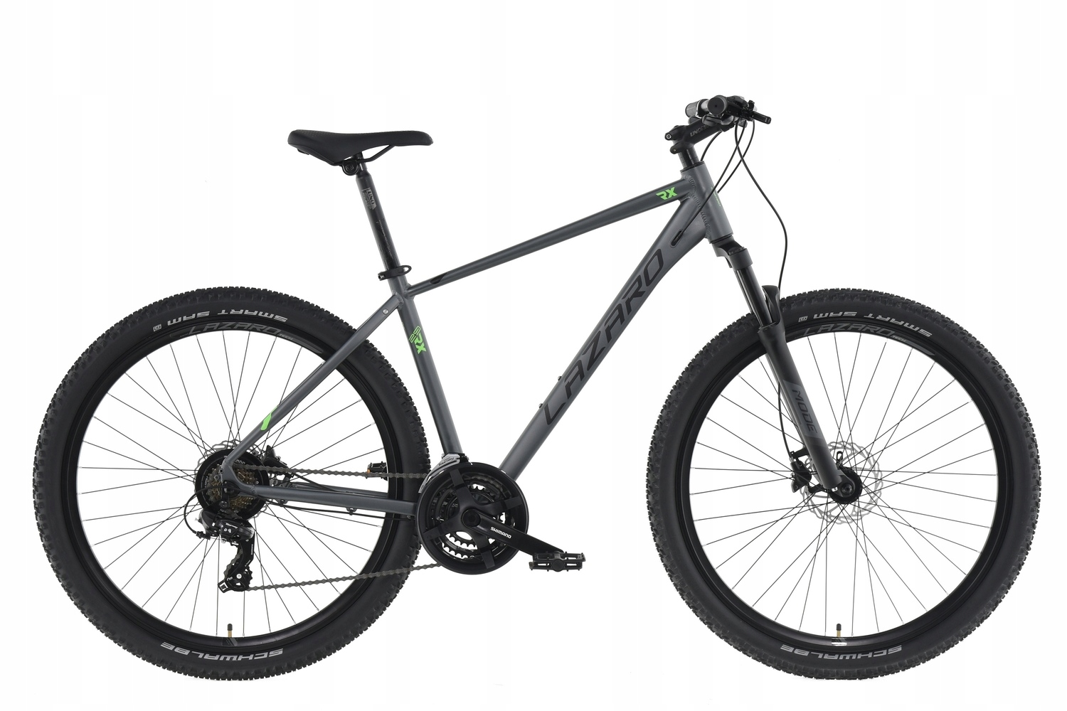 Rower MTB LAZARO RX KOŁA 29 ALUMINIOWY 21 GRAFITOWY HYDRAULIKA SHIMANO